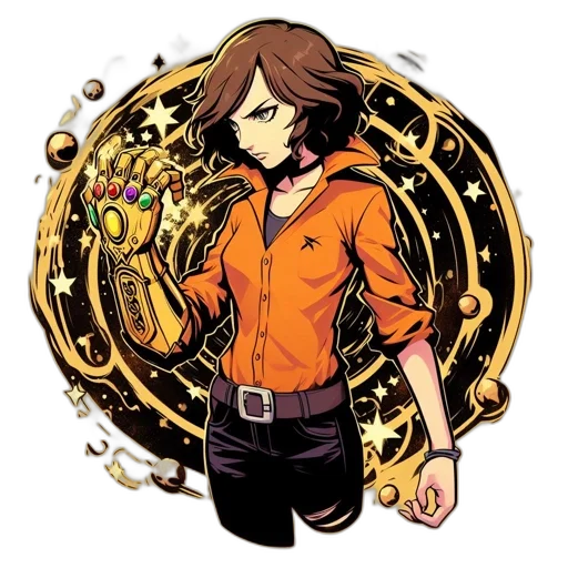 staff, jewelry, weapon, jacket transparent PNG cut-out