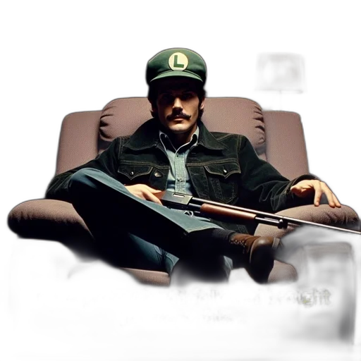 furniture, hat, jacket, staff transparent PNG cut-out
