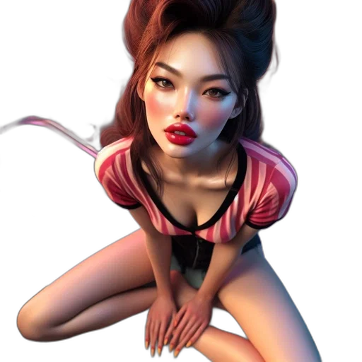 face, staff, jewelry, fantasy art transparent PNG cut-out
