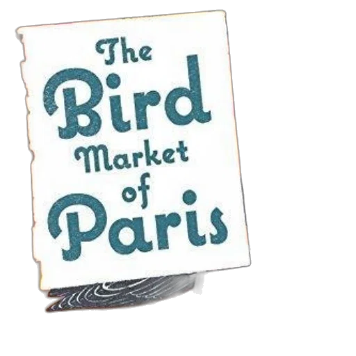 bird, market, paris, book transparent PNG cut-out