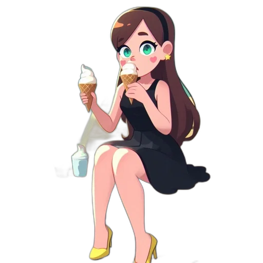 dress, food, concept art, anime transparent PNG cut-out