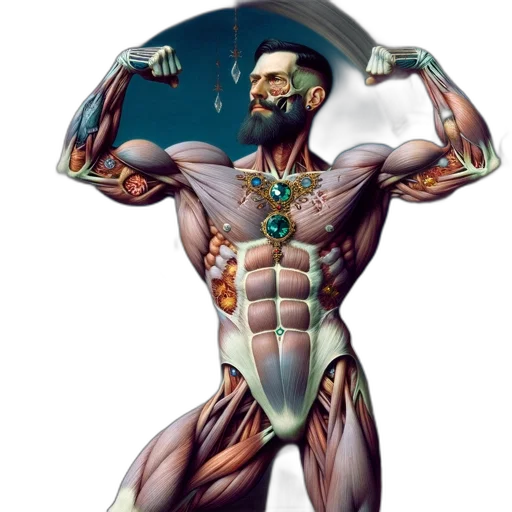 robot, creature, concept art, cyberpunk transparent PNG cut-out