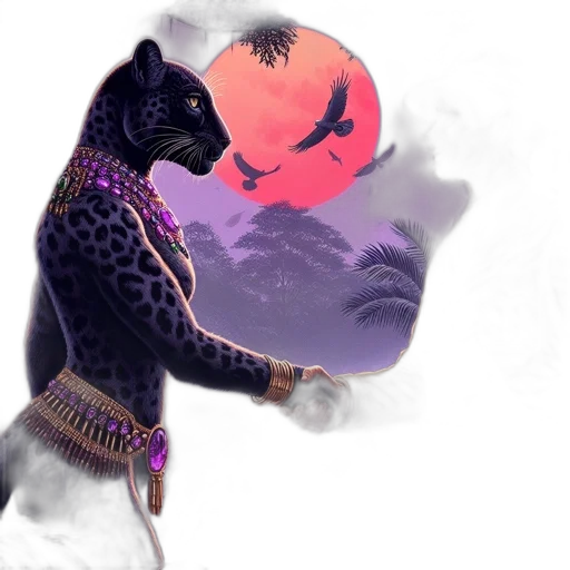 animal, mask, dragon, fantasy art transparent PNG cut-out