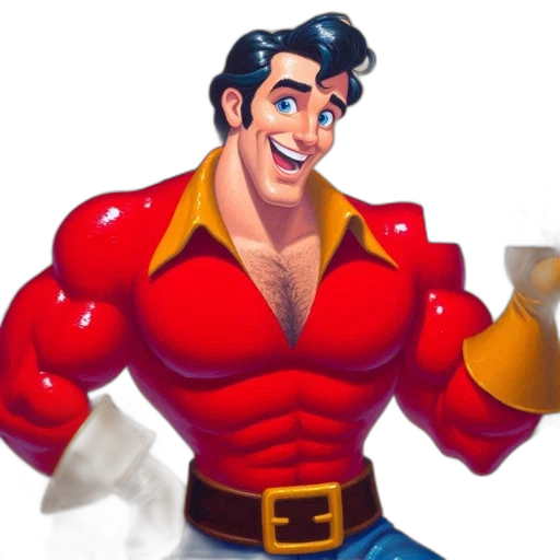 comic book art, cartoon, concept art, 3d render transparent PNG cut-out
