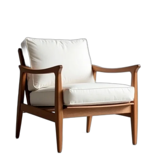 furniture, 3d render, sleek, modern transparent PNG cut-out