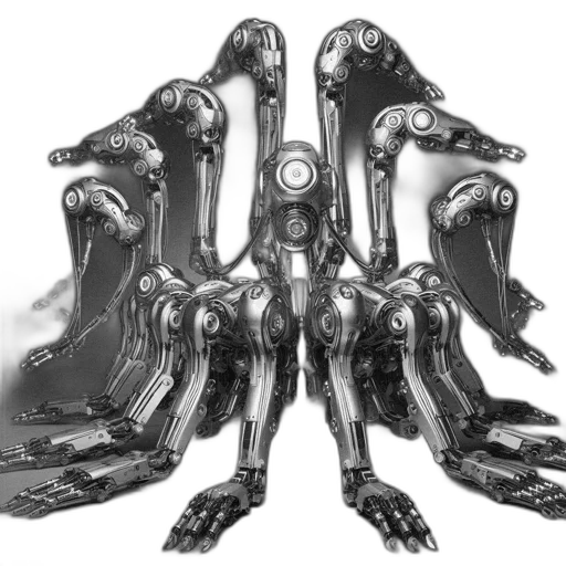 robot, creature, animal, weapon transparent PNG cut-out