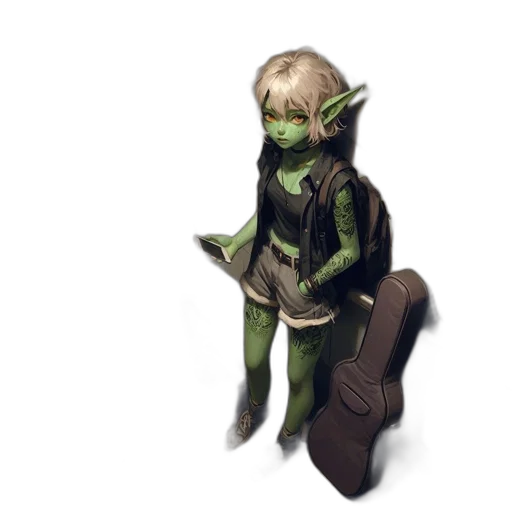 creature, staff, dragon, mask transparent PNG cut-out