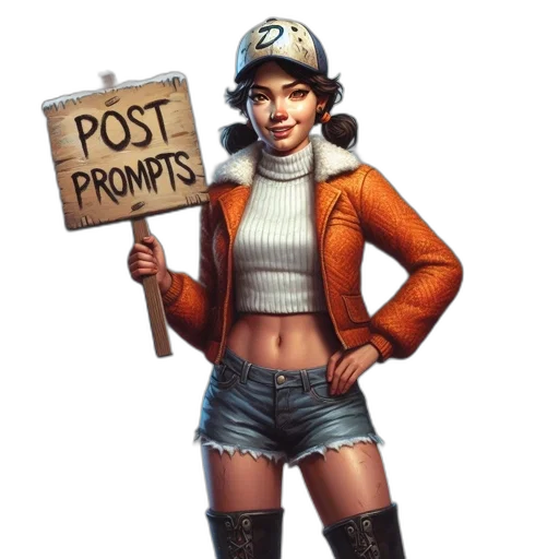 staff, robot, hat, jacket transparent PNG cut-out