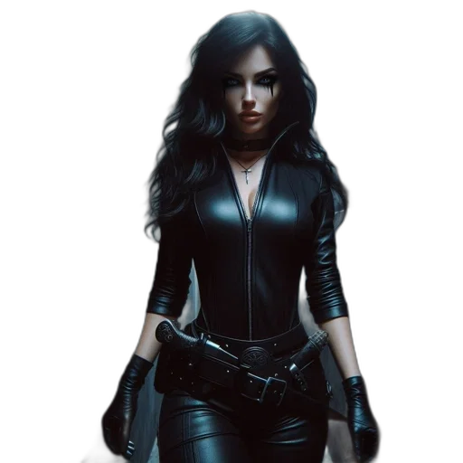 jacket, comic book art, concept art, fantasy art transparent PNG cut-out