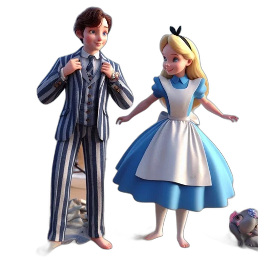 dress, 3d render, concept art, snow transparent PNG cut-out