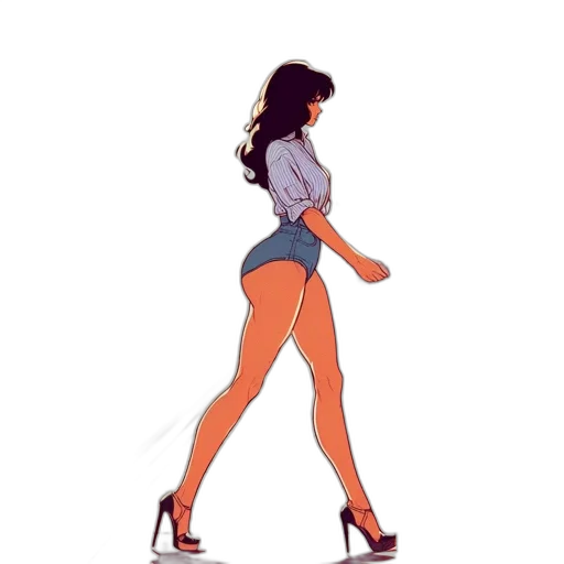 dress, cartoon, pixel art, concept art transparent PNG cut-out