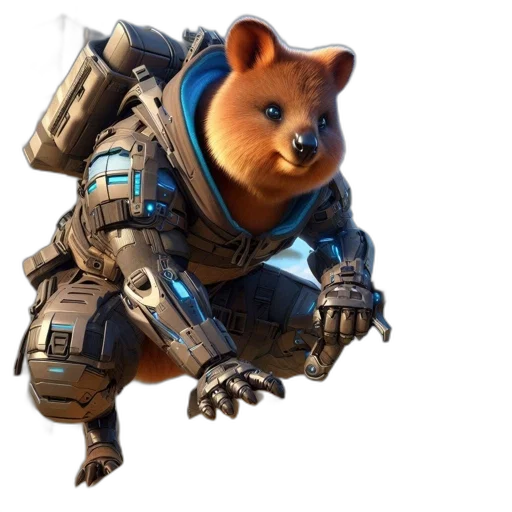 animal, creature, weapon, robot transparent PNG cut-out