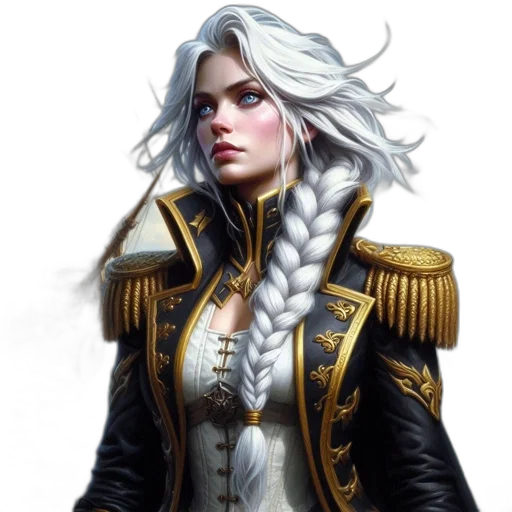 jacket, fantasy art, concept art, comic book art transparent PNG cut-out