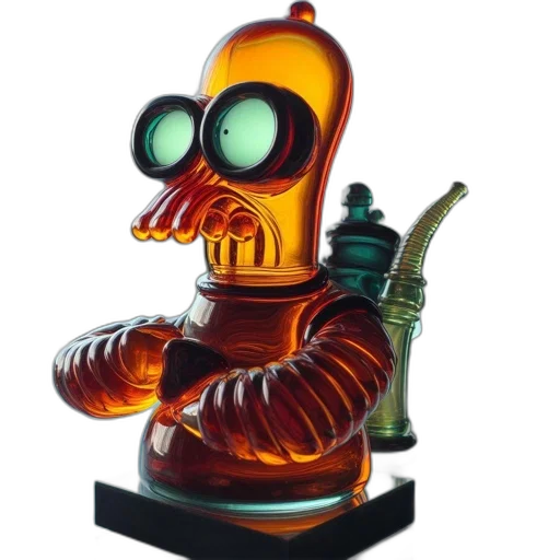 robot, mask, concept art, 3d render transparent PNG cut-out