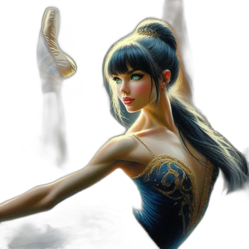 dress, fantasy art, concept art, photorealistic transparent PNG cut-out