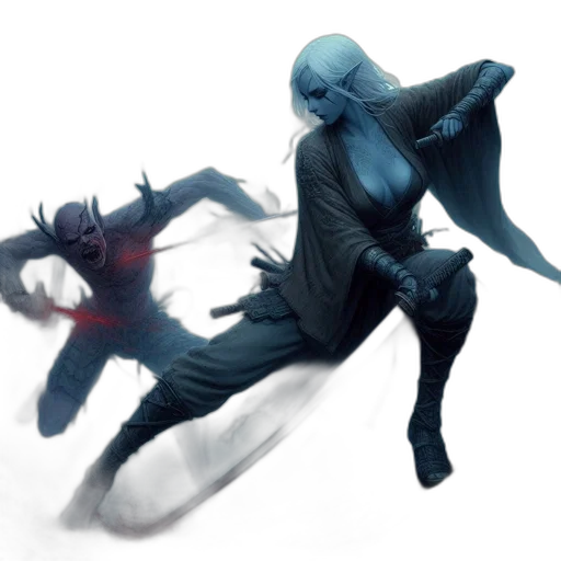 creature, dragon, mask, sword transparent PNG cut-out
