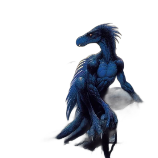 dragon, creature, animal, hair transparent PNG cut-out