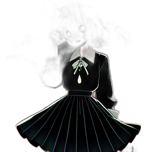 dress, staff, mask, jacket transparent PNG cut-out