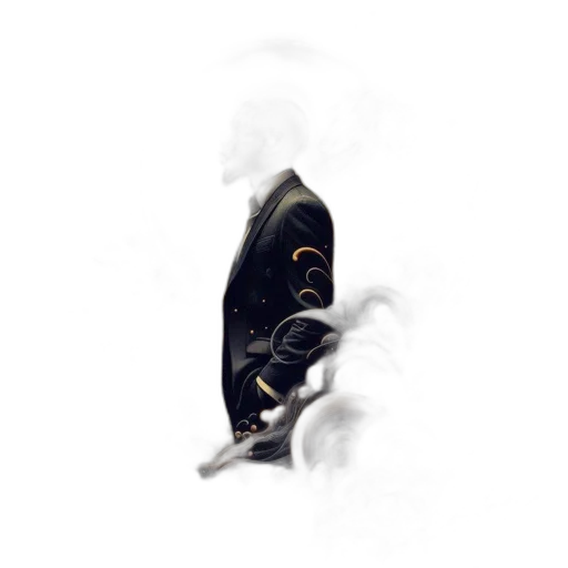 robot, jewelry, mask, staff transparent PNG cut-out