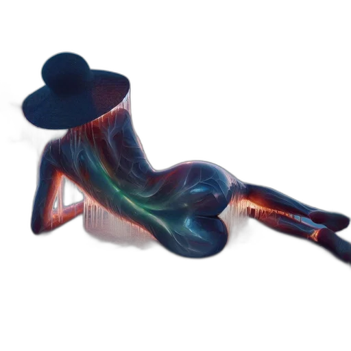 hat, jewelry, staff, hair transparent PNG cut-out