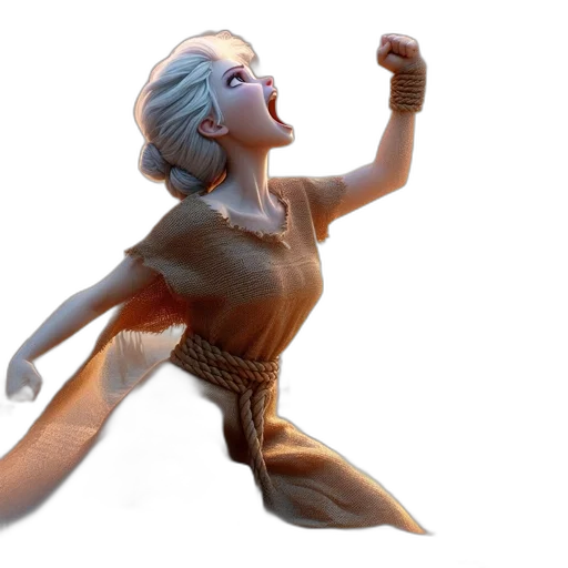 3d render, concept art, fantasy art, photorealistic transparent PNG cut-out
