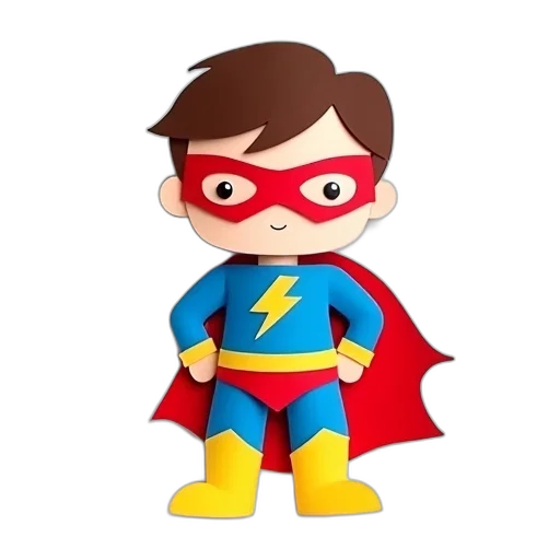 comic book art, cartoon, 3d render, concept art transparent PNG cut-out