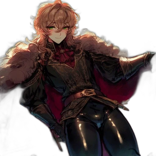 jacket, sword, crown, weapon transparent PNG cut-out