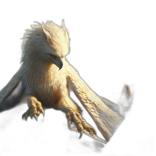 dragon, creature, animal, staff transparent PNG cut-out