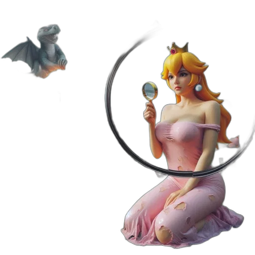 crown, concept art, 3d render, fantasy art transparent PNG cut-out