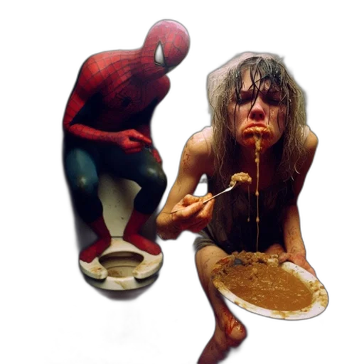 food, mask, concept art, comic book art transparent PNG cut-out