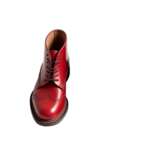 shoes, 3d render, photorealistic, red transparent PNG cut-out