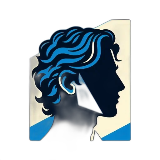 hair, crown, face, staff transparent PNG cut-out