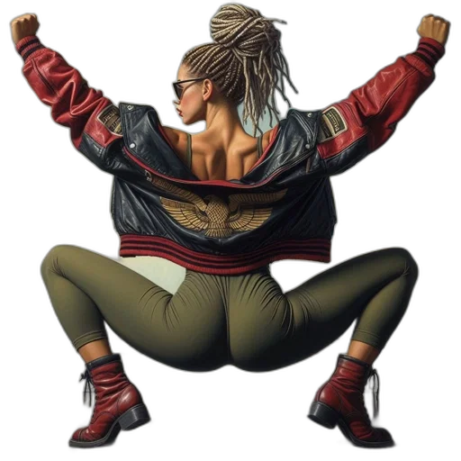 jacket, comic book art, concept art, cartoon transparent PNG cut-out
