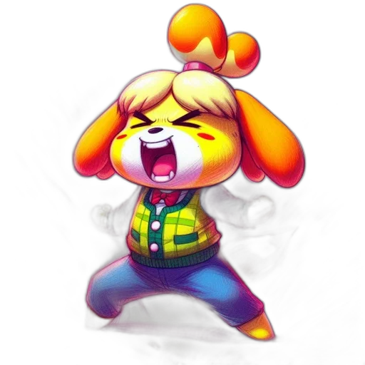 staff, animal, creature, jacket transparent PNG cut-out