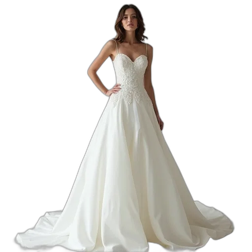 dress, bride, new, 2015 transparent PNG cut-out