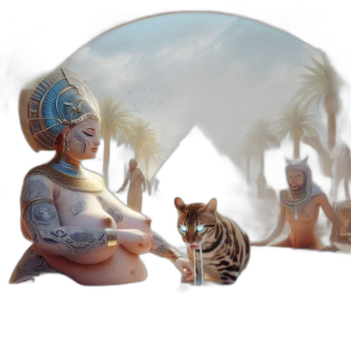 concept art, fantasy art, 3d render, photorealistic transparent PNG cut-out