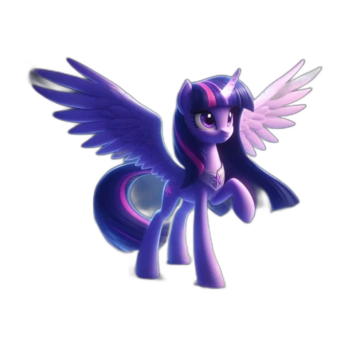 dragon, staff, animal, 3d render transparent PNG cut-out