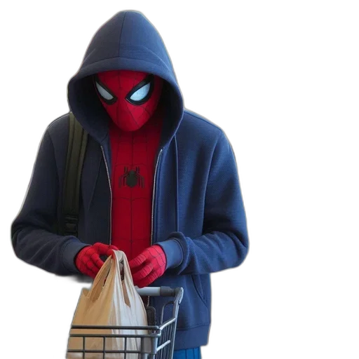 jacket, mask, comic book art, concept art transparent PNG cut-out