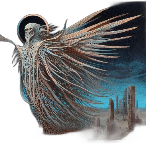 creature, fantasy art, concept art, photorealistic transparent PNG cut-out