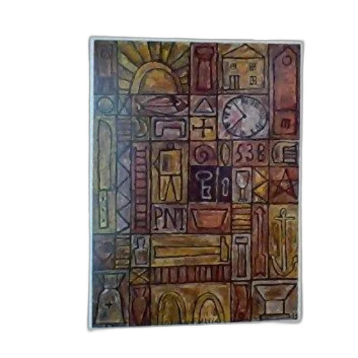 furniture, jewelry, mask, oil painting transparent PNG cut-out
