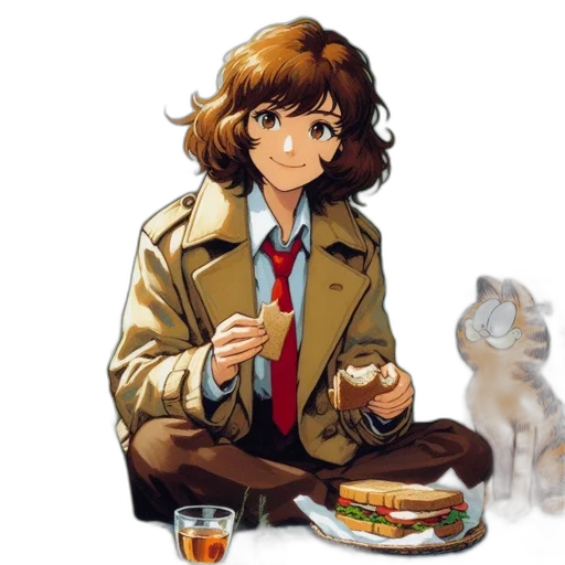 food, jacket, animal, creature transparent PNG cut-out
