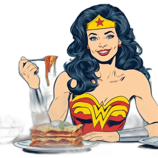 food, comic book art, cartoon, concept art transparent PNG cut-out