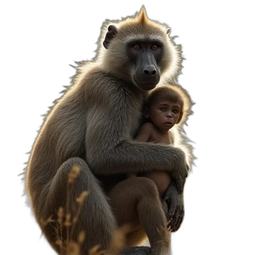 animal, crown, creature, concept art transparent PNG cut-out