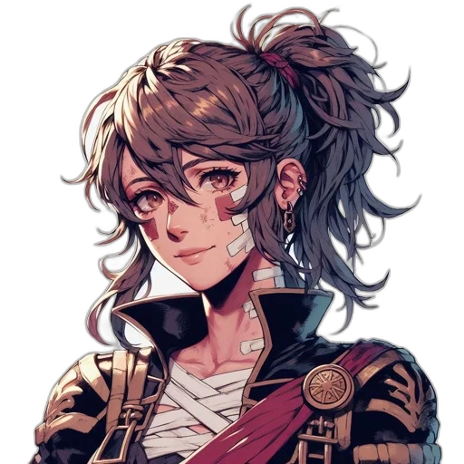 face, mask, staff, crown transparent PNG cut-out