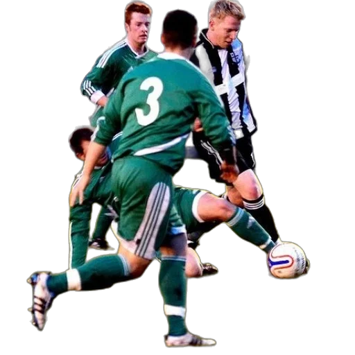 photorealistic, soccer, player, wearing transparent PNG cut-out