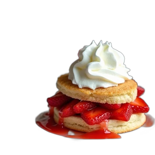 food, photorealistic, 3d render, two transparent PNG cut-out