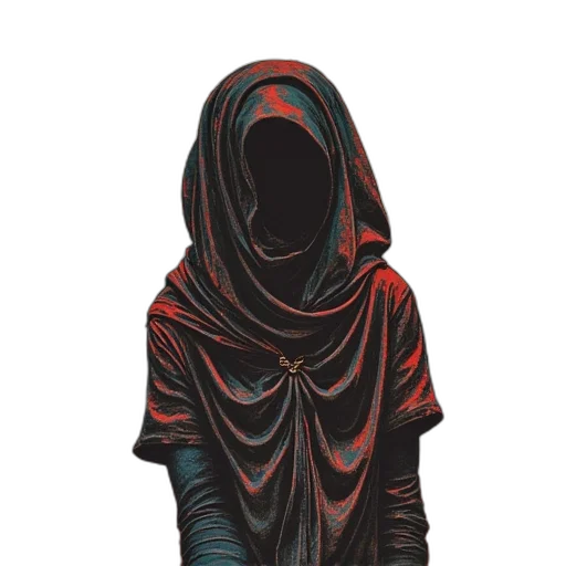 dress, mask, jacket, face transparent PNG cut-out