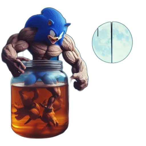 bottle, creature, animal, concept art transparent PNG cut-out
