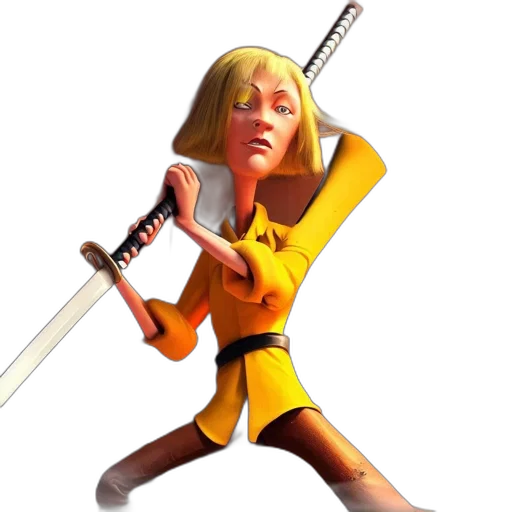 sword, staff, weapon, 3d render transparent PNG cut-out
