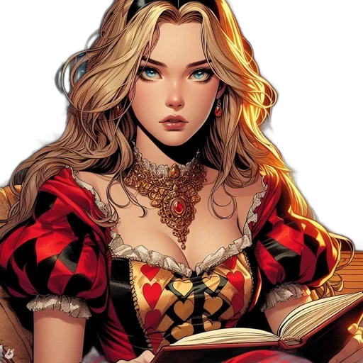 jewelry, comic book art, fantasy art, concept art transparent PNG cut-out